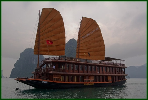 Halong Bay tour - Ginger junk cruise