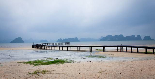 Viet My beach in Van Don